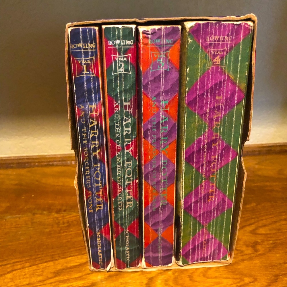 First four Harry Potter Book Collection